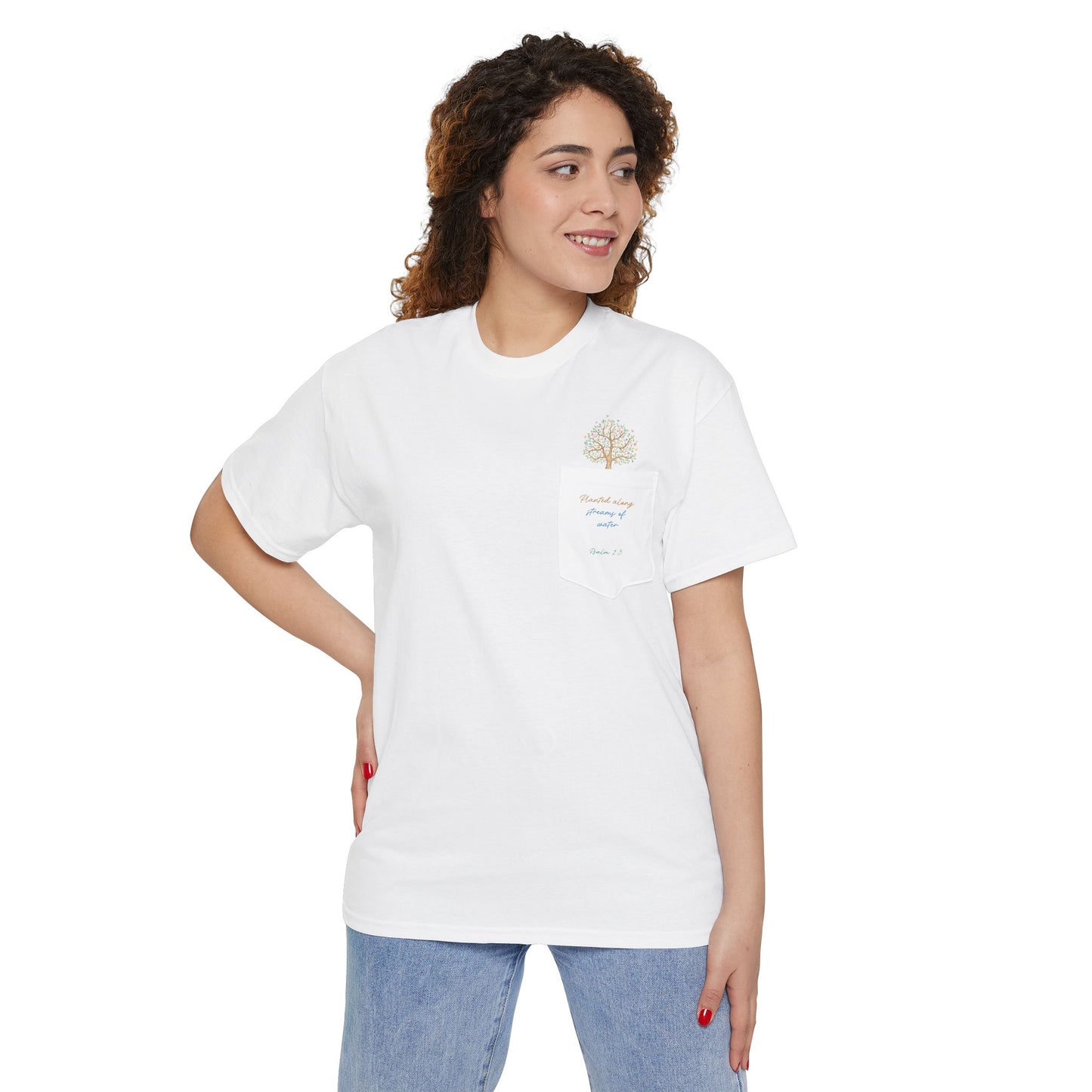 Planted Along Streams of Water- Pocket Tee