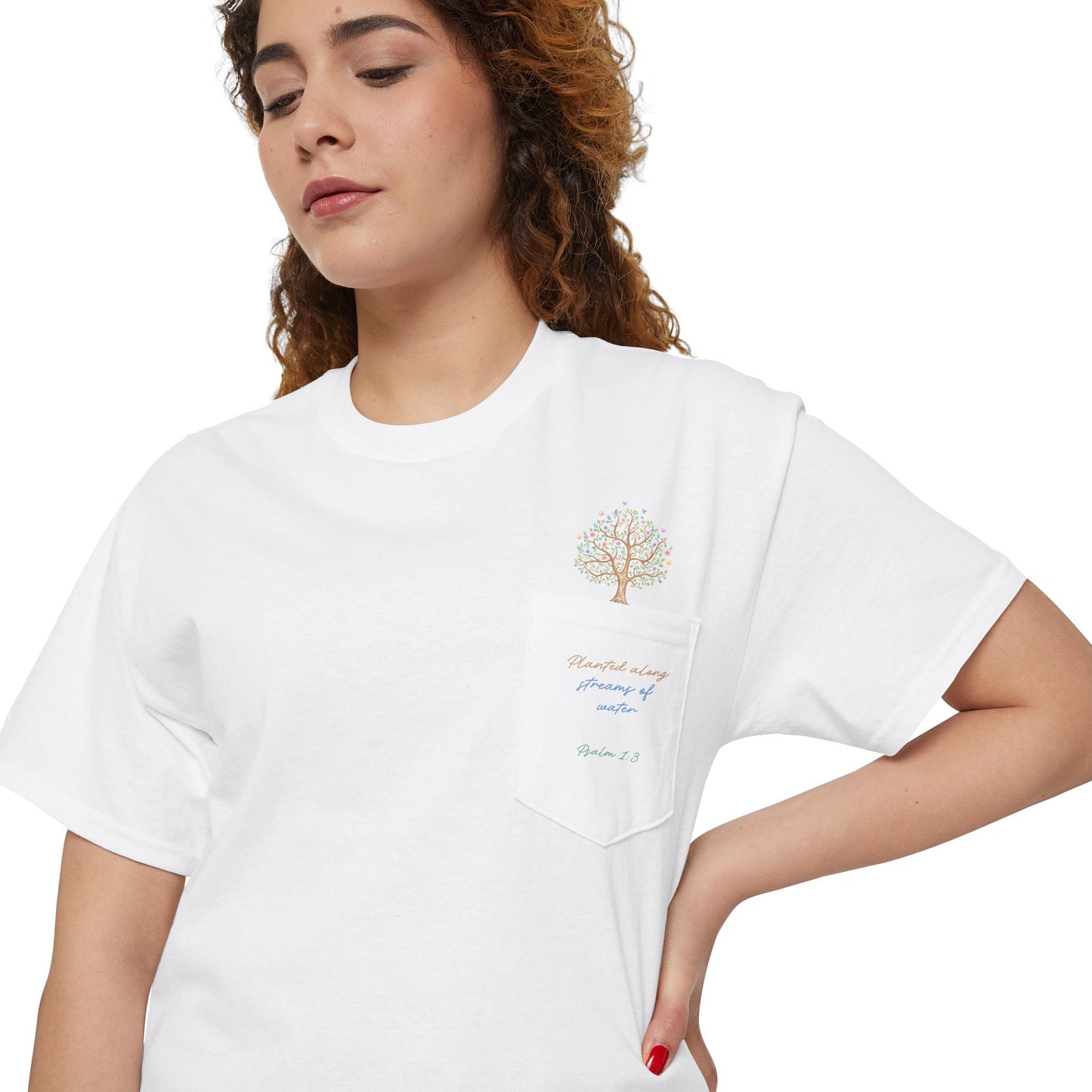 Planted Along Streams of Water- Pocket Tee