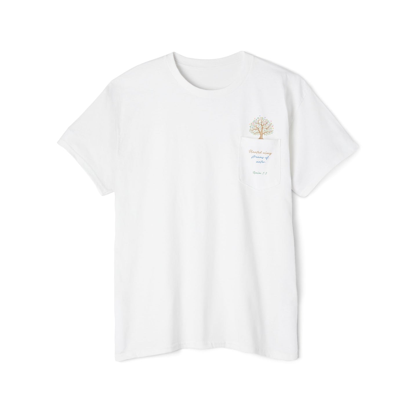 Planted Along Streams of Water- Pocket Tee